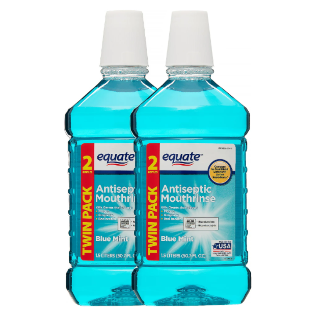 2 Pack Blue Mint Mouthwash